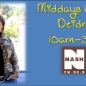 Middays with Deidre on NASH FM 92.9